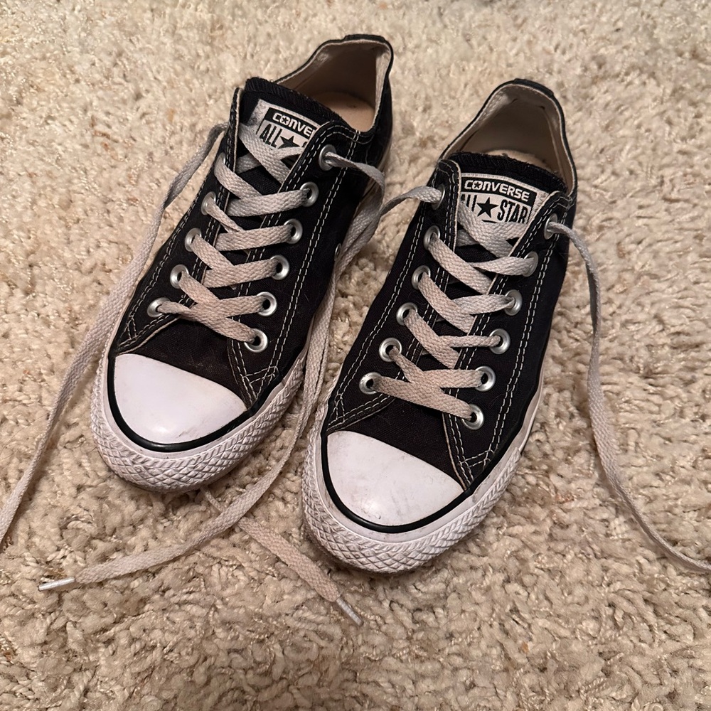 Converse Black Low-Top Sneakers